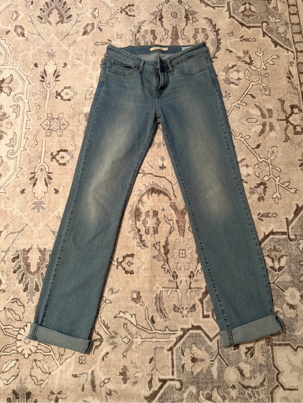 Levi's Light Blue Boyfriend Jeans